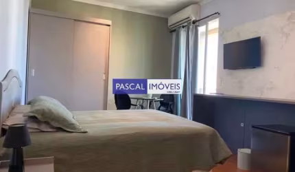Apartamento com 1 quarto à venda na Avenida Sabiá, 825, Moema, São Paulo, 29 m2 por R$ 480.000