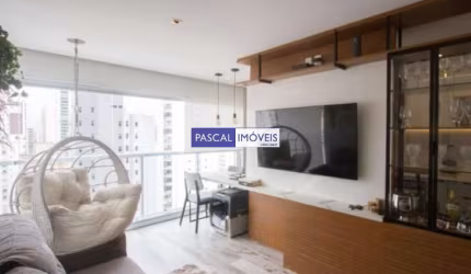 Apartamento com 1 quarto à venda na Avenida Vereador José Diniz, 3130, Campo Belo, São Paulo, 49 m2 por R$ 790.000