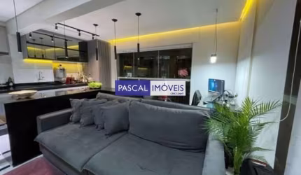 Apartamento com 1 quarto à venda na Avenida Vereador José Diniz, 3130, Campo Belo, São Paulo, 43 m2 por R$ 860.000