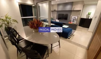 Apartamento com 1 quarto à venda na Avenida Vereador José Diniz, 3130, Campo Belo, São Paulo, 43 m2 por R$ 750.000