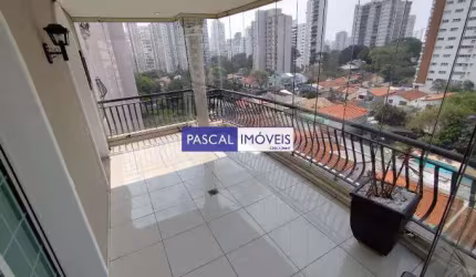 Apartamento com 4 quartos para alugar na Rua Volta Redonda, 642, Campo Belo, São Paulo, 227 m2 por R$ 11.000