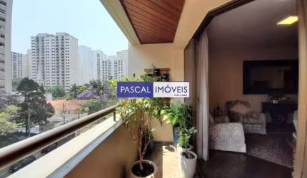 Apartamento com 4 quartos à venda na Avenida Macuco, 404, Moema, São Paulo, 140 m2 por R$ 1.850.000