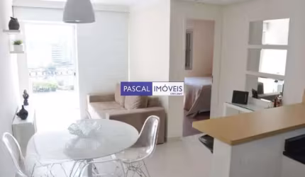 Apartamento com 1 quarto à venda na Rua Conceição de Monte Alegre, 805, Brooklin, São Paulo, 45 m2 por R$ 659.000