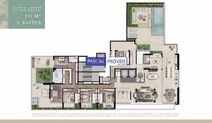 Apartamento com 5 quartos à venda na Rua Bueno Brandão, 257, Vila Nova Conceição, São Paulo, 711 m2 por R$ 38.967.033