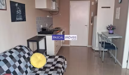 Apartamento com 1 quarto à venda na Rua Coronel Luís Barroso, 582, Alto da Boa Vista, São Paulo, 32 m2 por R$ 490.000