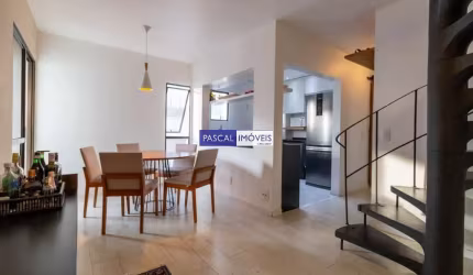 Cobertura com 1 quarto à venda na Avenida Rouxinol, 762, Moema, São Paulo, 81 m2 por R$ 910.000