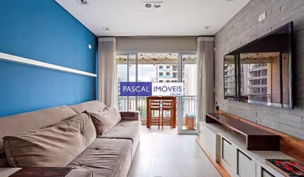 Apartamento com 3 quartos à venda na Rua Pássaros e Flores, 56, Brooklin, São Paulo, 100 m2 por R$ 1.650.000