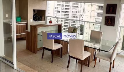 Apartamento com 3 quartos para alugar na Gabriele D  Annunzio, 710, Campo Belo, São Paulo, 185 m2 por R$ 17.500