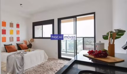 Apartamento com 1 quarto à venda na Rua Professor Doutor José Marques da Cruz, 225, Brooklin, São Paulo, 27 m2 por R$ 390.000