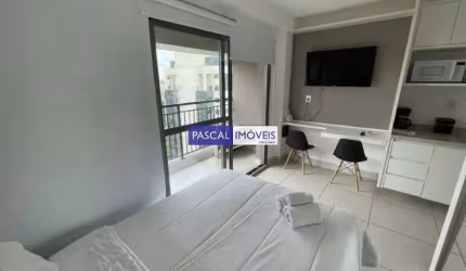 Apartamento com 1 quarto à venda na Alameda Iraé, 664, Moema, São Paulo, 25 m2 por R$ 540.000