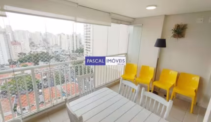 Apartamento com 2 quartos à venda na Rua Estevão Baião, 785, Campo Belo, São Paulo, 61 m2 por R$ 849.000