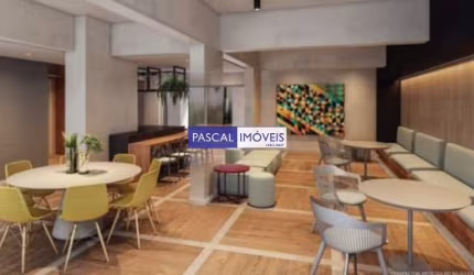 Apartamento com 1 quarto à venda na Rua Bartolomeu Feio, 766, Brooklin, São Paulo, 24 m2 por R$ 325.000