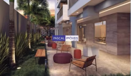 Apartamento com 1 quarto à venda na Rua Bartolomeu Feio, 766, Brooklin, São Paulo, 24 m2 por R$ 325.000