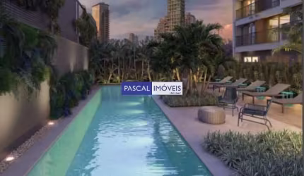 Apartamento com 1 quarto à venda na Rua Bartolomeu Feio, 766, Brooklin, São Paulo, 24 m2 por R$ 325.000