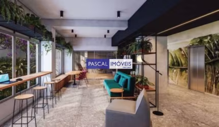Apartamento com 1 quarto à venda na Rua Bartolomeu Feio, 766, Brooklin, São Paulo, 24 m2 por R$ 325.000