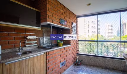 Apartamento com 4 quartos à venda na Rua Vicente Leporace, 1204, Campo Belo, São Paulo, 198 m2 por R$ 2.300.000