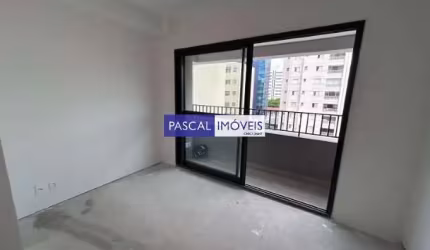 Apartamento com 1 quarto à venda na Rua Ministro Luiz Gallotti, 134, Brooklin, São Paulo, 25 m2 por R$ 430.000