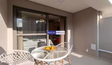 Apartamento com 1 quarto à venda na Avenida Jamaris, 407, Moema, São Paulo, 29 m2 por R$ 668.000