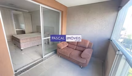 Apartamento com 1 quarto à venda na Rua Pascal, 1777, Campo Belo, São Paulo, 34 m2 por R$ 488.000