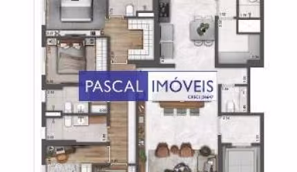 Apartamento com 4 quartos à venda na Rua Mairinque, 120, Vila Clementino, São Paulo, 179 m2 por R$ 3.700.390