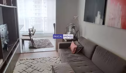 Apartamento com 1 quarto à venda na Rua Pascal, 1973, Campo Belo, São Paulo, 35 m2 por R$ 550.000