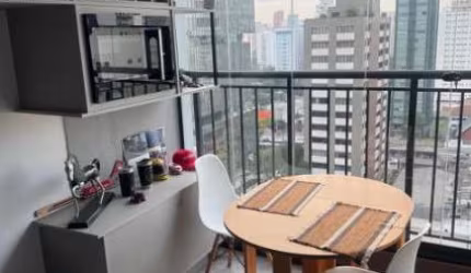 Apartamento com 1 quarto à venda na Rua Vieira de Morais, 318, Campo Belo, São Paulo, 24 m2 por R$ 550.000