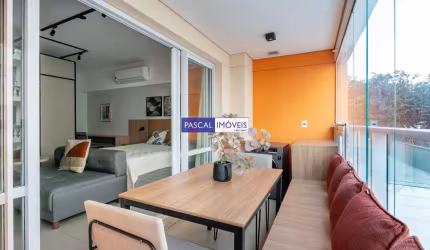 Apartamento com 1 quarto à venda na Rua Vieira de Morais, 1936, Campo Belo, São Paulo, 45 m2 por R$ 675.000