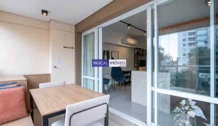 Apartamento com 1 quarto à venda na Rua Vieira de Morais, 1936, Campo Belo, São Paulo, 46 m2 por R$ 690.000