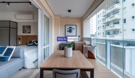 Apartamento com 1 quarto à venda na Rua Vieira de Morais, 1936, Campo Belo, São Paulo, 40 m2 por R$ 600.000