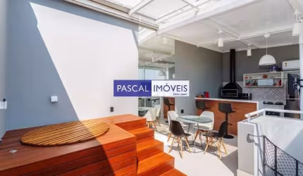Cobertura com 1 quarto à venda na Rua João Álvares Soares, 1512, Campo Belo, São Paulo, 80 m2 por R$ 1.200.000