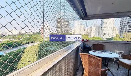Apartamento com 4 quartos à venda na Alameda Iraé, 184, Moema, São Paulo, 190 m2 por R$ 3.100.000