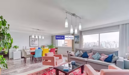 Apartamento com 3 quartos à venda na Alameda dos Guaramomis, 115, Moema, São Paulo, 135 m2 por R$ 1.350.000