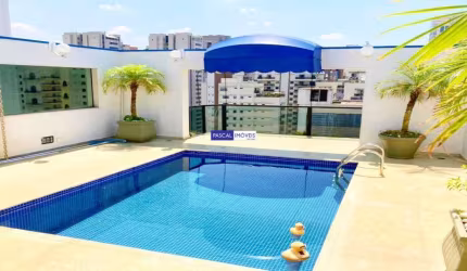 Cobertura com 4 quartos à venda na Avenida Aratãs, 285, Moema, São Paulo, 500 m2 por R$ 5.800.000