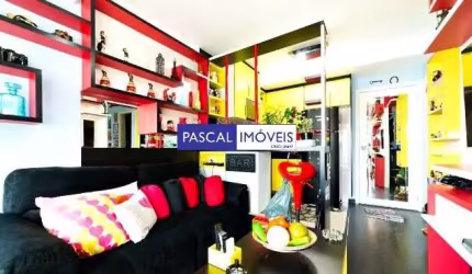 Apartamento com 1 quarto à venda na Rua Henri Dunant, 1066, Brooklin, São Paulo, 33 m2 por R$ 697.000