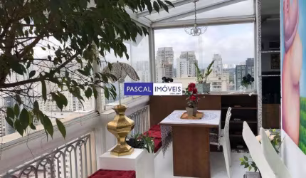 Cobertura com 1 quarto à venda na Rua Demóstenes, 606, Campo Belo, São Paulo, 90 m2 por R$ 1.550.000