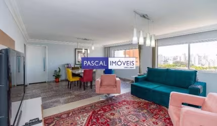 Apartamento com 3 quartos à venda na Alameda dos Guaramomis, 115, Moema, São Paulo, 135 m2 por R$ 1.349.000
