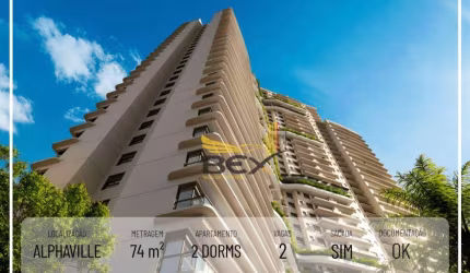 Apartamento 2 suítes 2 vagas 74 m² Alphaville Barueri SP