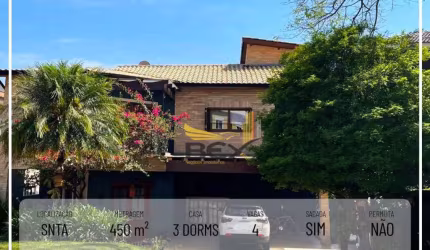 Casa com 3 dormitórios com 450 m²  no condomínio Tarumã em Santana de Parnaíba SP