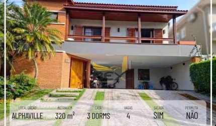 Casa com 3 suítes 4 vagas 320 m² em Alphaville em Santana de Parnaíba SP