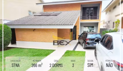 Casa com 2 dormitórios à venda, 266 m² em Alphaville 06 - Santana de Parnaíba/SP