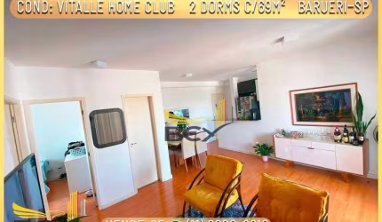 Apartamento com 3 dormitórios à venda, 69 m² por R$ 558.000,00 - Jardim Iracema - Barueri/SP