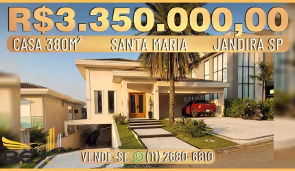 Casa com 4 dormitórios sendo 2 suítes 8 vagas 380 m² em Jandira SP
