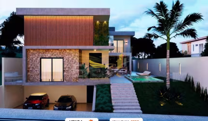 Casa de 4 Suítes com 4 vagas, com metragem de 569m², em Tamboré, Santana de Parnaíba/ SP