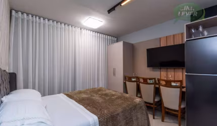 Kitnet com 1 dormitório para alugar, 21 m² por R$ 3.651/mês - Centro - Curitiba/PR