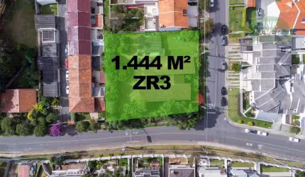 Terreno à venda, 1444 m² por R$ 2.650.000,00 - Tingui - Curitiba/PR