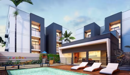 Apartamento com 2 dormitórios à venda, 58 m² por R$ 299.000,00 - Jardim da Barra - Itapoá/SC