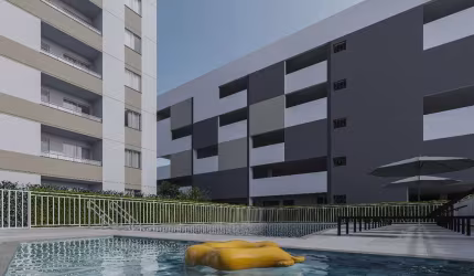 Vende-se apartamento à 400 metros do mar em Itapoá/SC - Área de lazer completa