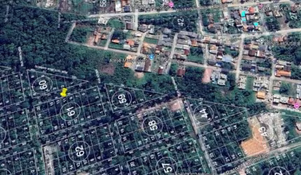 Terreno à venda, 384 m² por R$ 70.000,00 - Praia Das Palmeiras - Itapoá/SC