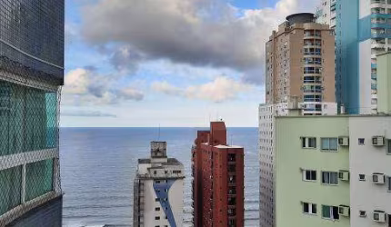 Apartamento na quadra do mar, finamente mobiliado, na Barra Sul com 3 SUÍTES, , LAZER COMPLETO