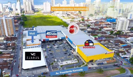 Lojas Shopping para locação em Praia Grande no bairro Aviação